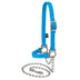 Weaver Nylon Adjustable Sheep Halter with Chain Lead