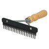 Weaver Mini Fluffer: Plastic Comb, Wood Handle