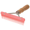 Weaver Mini Fluffer: Plastic Comb, Wood Handle