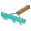 Weaver Mini Fluffer: Plastic Comb, Wood Handle