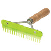 Weaver Mini Fluffer: Plastic Comb, Wood Handle