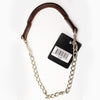 Sullivan's Leather Handle Goat Collar Slick Chain